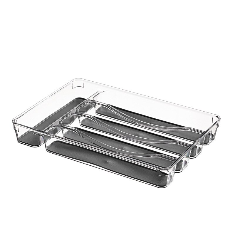 Besteckkasten Mit 5 Fächern – Küchenschubladen-organizer – Robust, Langlebig, Umweltfreundlich (32 X 23 X 5 Cm)