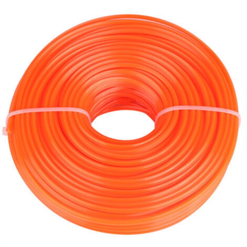 3 Mm Vierkant-nylon-reinigungsfaden Für Rasenmäher (50 M) -