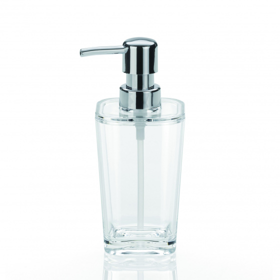 Kela Kristall Seifenspender, 0,35 L, Transparent