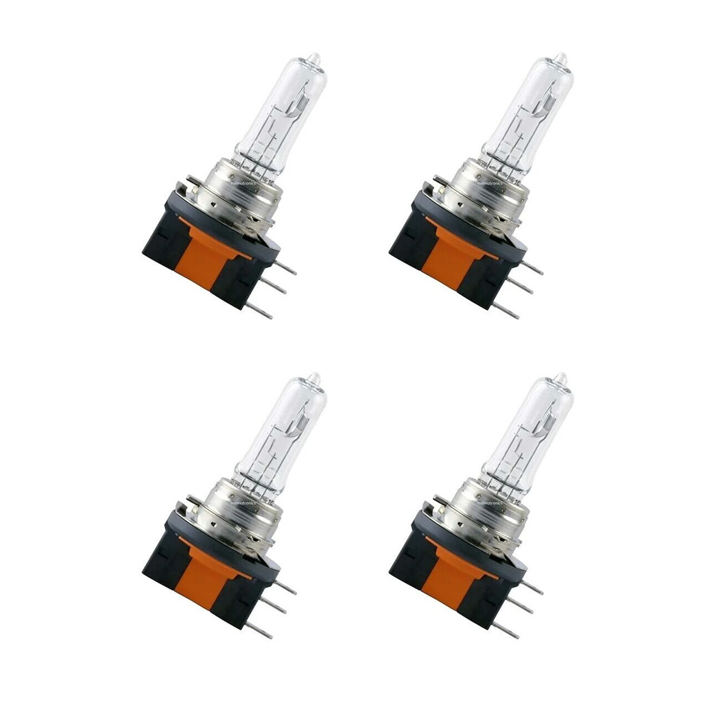 4 X H15 Tagfahrlicht Fernlicht 64176 12v 15/55w Pgj23t-1 3200k E1 2p4 Dot W8h1