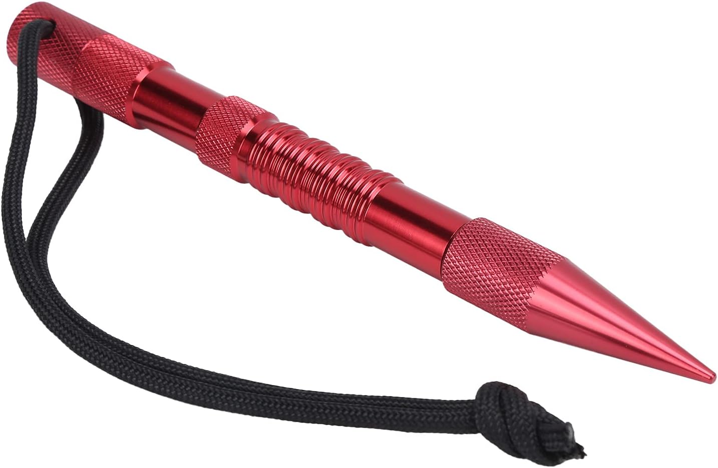 Paracord-spitznadel, Aluminium-paracord-werkzeuge, Diy-web-schnür-nähnadeln, Glättungswerkzeug Für Lederseilprojekte(rot)