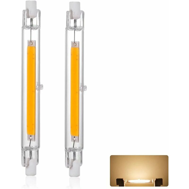 B15 Led-glühbirne, 189 Mm, Dimmbare Led-glühbirne, 20 W Cob-led-lampe, 20 W Halogen-ersatz, 360ḟ Lineares Spotlight-led-licht