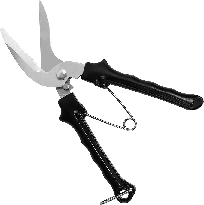 Polsterschere – 20 Cm Mehrzweckschere – Industrielle Schneidklingen Aus Edelstahl – Professionelle Nähschere Für Teppich, Karton, Stoff, Leder, Draht Und Mehr