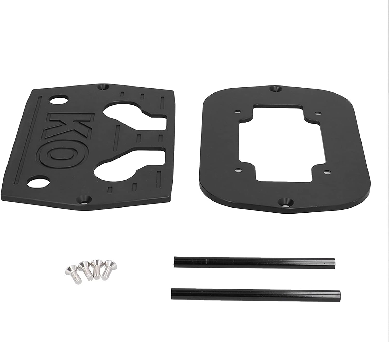 Hochwertige, Robuste Und Langlebige Metall-batteriehalterung Für Optima 34/78 Batterien In Autos, Lkws, Booten, Atvs Und Utvs. 2 Stück (a (schwarz))