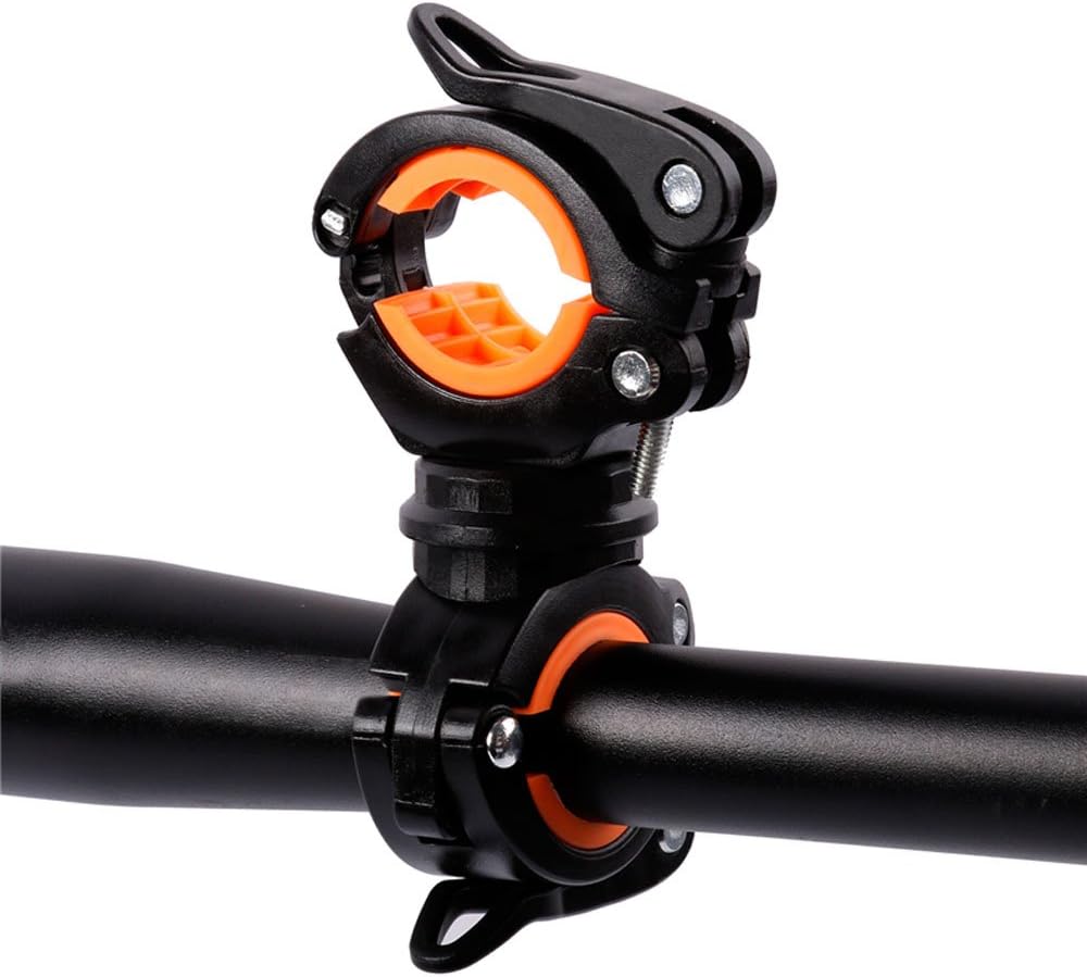 Fahrrad-taschenlampenhalter, 360 ° Drehbar, Mtb-led-taschenlampenhalterung, Zubehör, Klemmclip