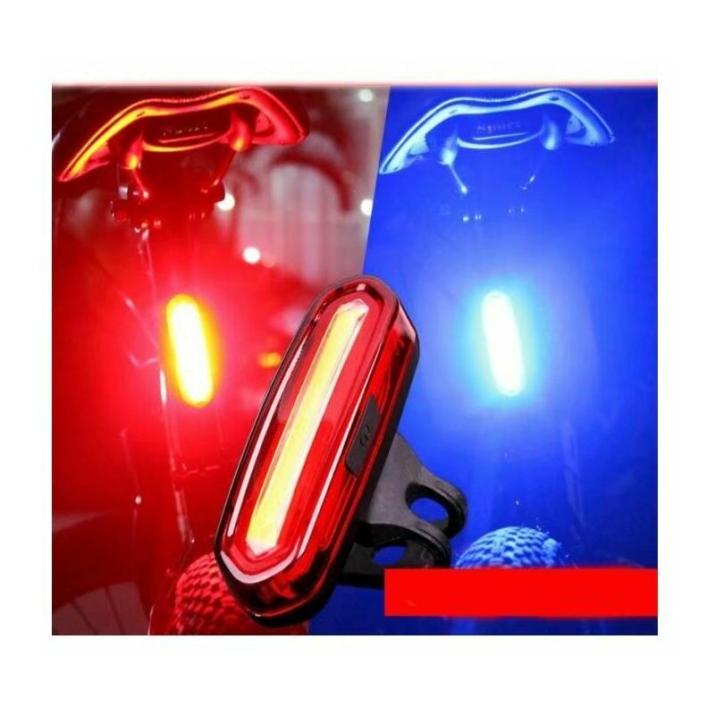 100 Lumen Fahrradrücklicht – Leistungsstarkes Led-fahrradlicht, Per Usb Wiederaufladbares Led-fahrradlicht Mit 6 Dauer-/blinkmodi, Wasserdicht Vorne Und Hinten, Einstellbarer Winkel Für Fahrrad, Mtb,