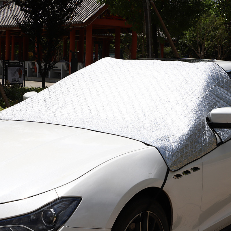 Auto-windschutzscheibenabdeckung, Windschutzscheibenschutzabdeckung, Magnetische Faltabdeckung, Universelle Windschutzscheibenabdeckung Für Frostschutz Für Auto, Frostschutz Und Schnee, Uv, Staub (b)