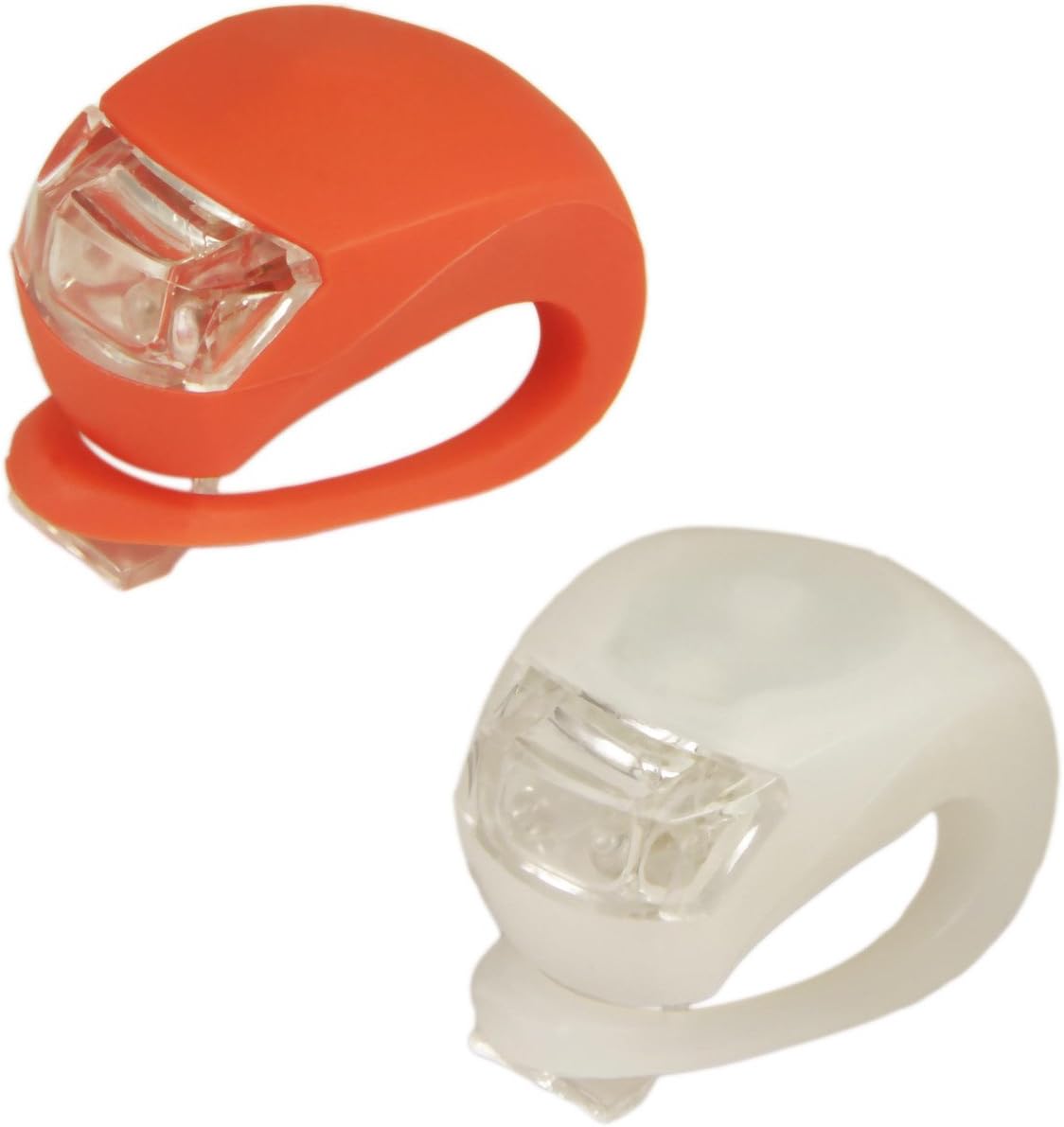 2 Led-fahrrad-sicherheitslichter-set Für Vorne Und Hinten