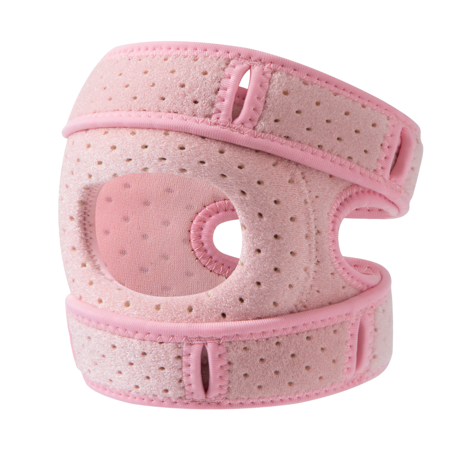 Patellastabilisierende Knieorthese, Patellastabilisierende Knieorthese, Verstellbarer Patellasehnenstabilisator, Knieband Zur Sehnenunterstützung, Patellagurt Für Eine Rosa Farbe
