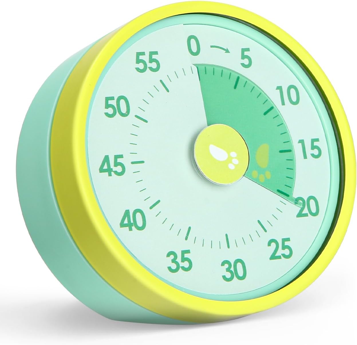 Visueller Timer, Kindertimer, 60 Minuten, Visueller Timer, Schreibtischtimer Für Kinder, Visueller Timer, Klassenzimmertimer, Lehrer-schultimer, Küche, Fitnessstudio