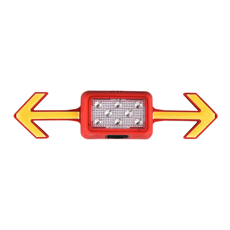 Kabellose Blinker, Fahrradblinker Wasserdichte Warnlichter Für Fahrradhelme Wiederaufladbare Usb-fahrradlichter Mit 300-mah-akku Für Rennradfahren, Radfahren In Der Stadt, Rot