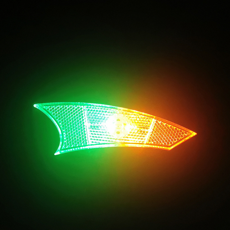 4-teilige Fahrrad-radlichter, Led-fahrrad-radlichter Mit 2 Blinkmodi, Wasserdichtes Led-neon-reifenspeichenlicht, Fahrrad-radspeichenlicht, Sieben Farben