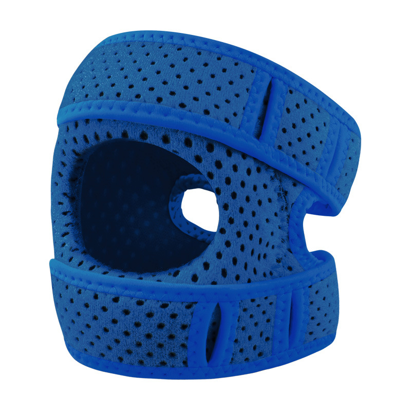 Knieschützer, Ortho-kniebandage, Verstellbare Ortho-patella-knieschützer, 1 Paar, Für Läufer, Tennis, Patella-arthritis, Blau