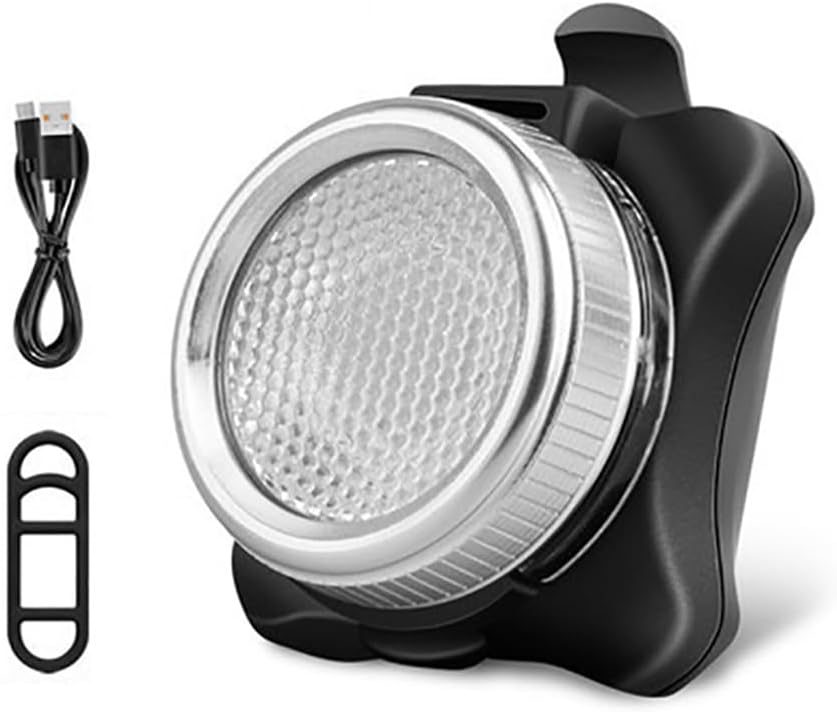 Led-fahrradlicht, Wiederaufladbares Fahrradlicht Über Usb, Superhelles Cob-led-fahrradlicht Vorne Und Hinten, Batteriebetrieben, 100 Lm, Für Nachtfahrten