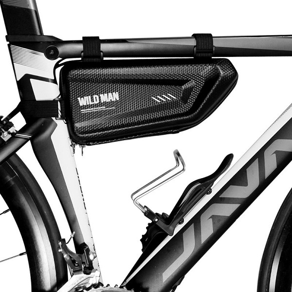 Wildman Fahrradrahmentasche L E4 1,5l Fahrradhalterung Schwarz