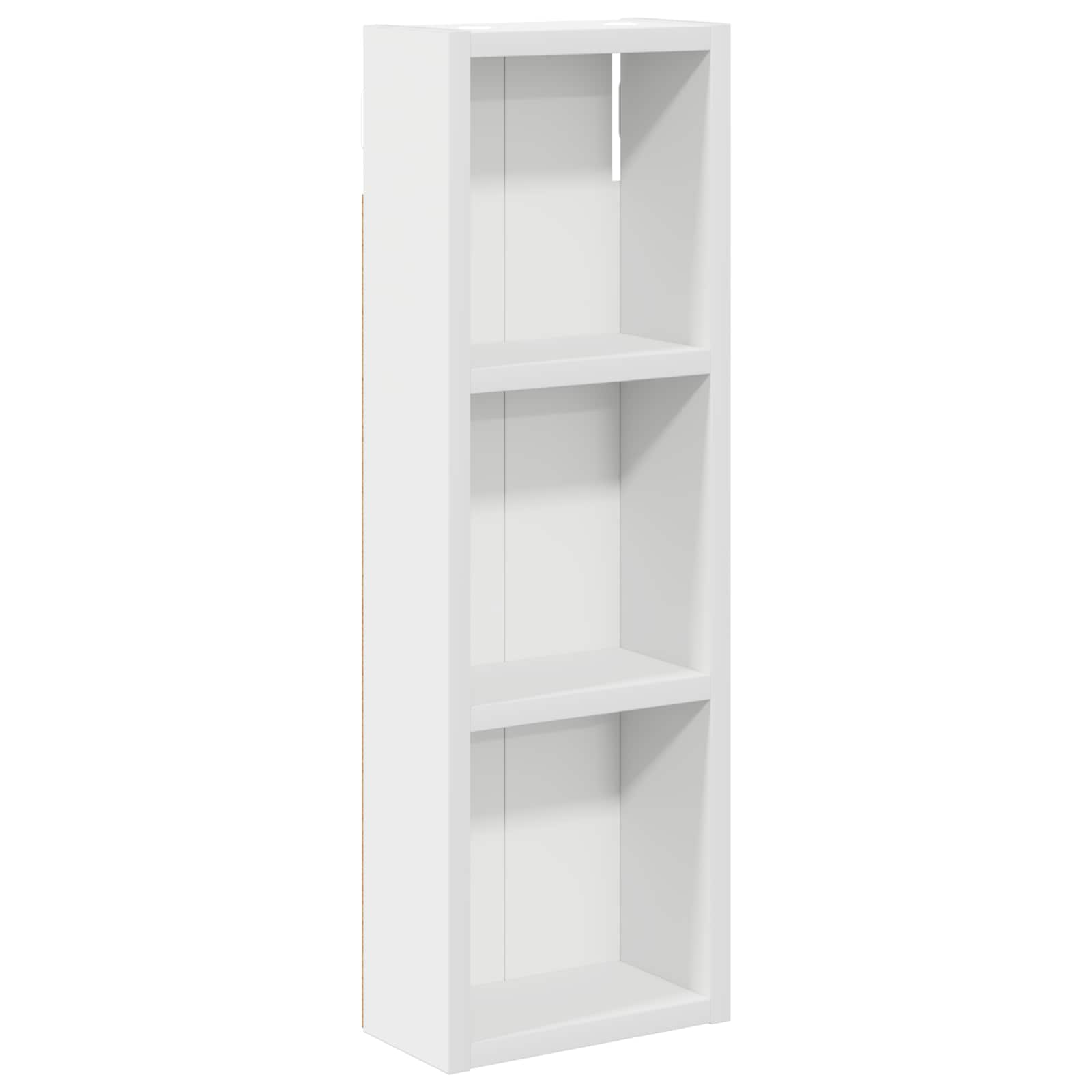 Badezimmer-wandschrank Weiß 20 X 10 X 60,5 Cm Holzwerkstoff Vidaxl
