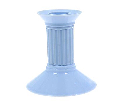 Kerzenhalter Aus Kunststoff, 10 Cm, 1 Stück, Blau
