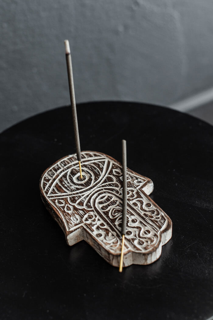 Räuchergefäß Aus Teakholz