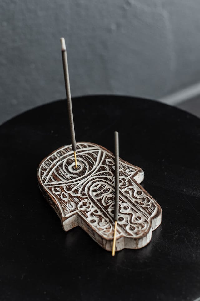 Räuchergefäß Aus Teakholz