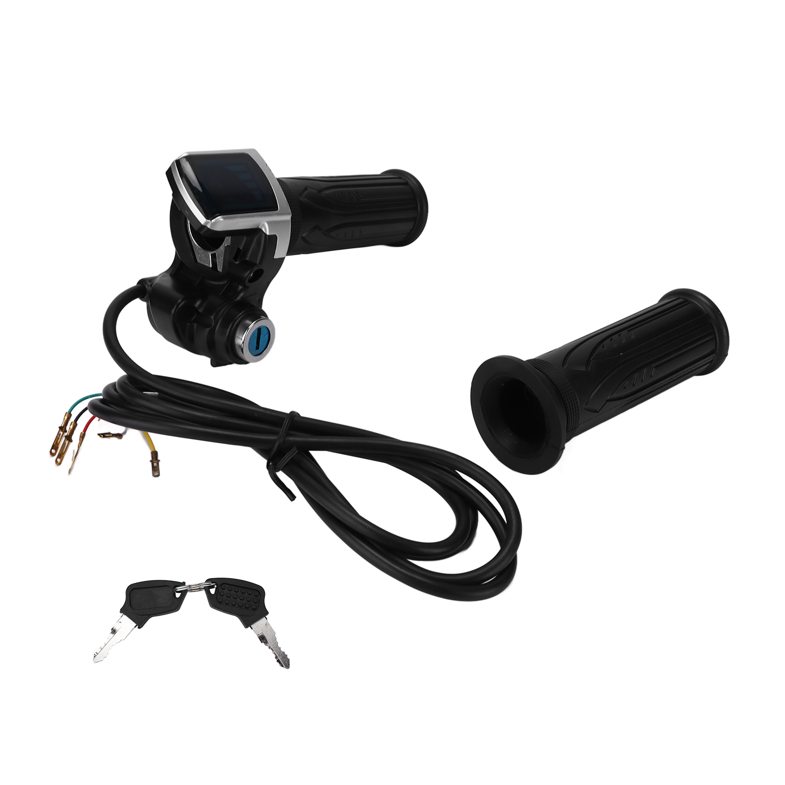 Halftwist 24v Gasgriff Mit Led-leistungsanzeige Und 2 Tasten Für E-bikes Und E-scooter