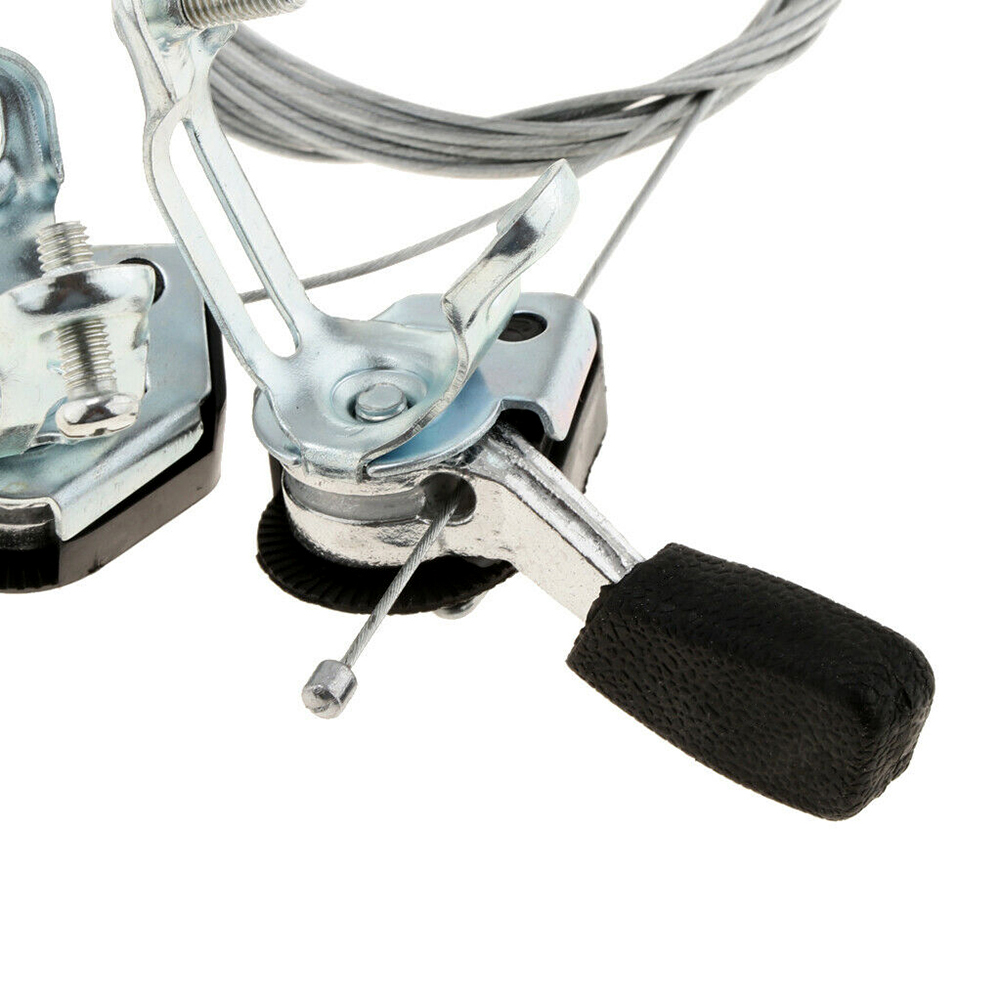 Manette De Vitesses À Friction En Aluminium Avec Câbles De Frein, Accessoires Pour Vtt