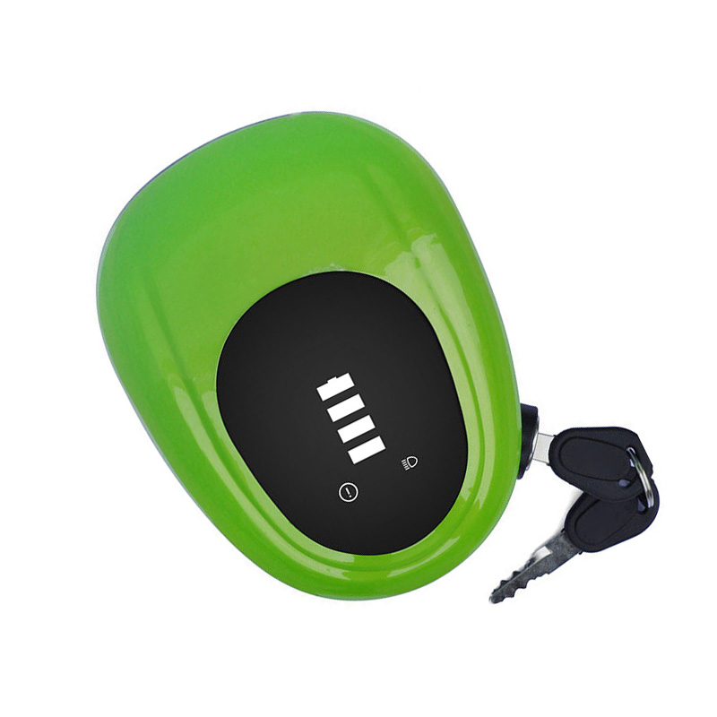 Phare Avant Étanche À Lumière Vive, Coque Scellée, Son Puissant, Étanche, Pour Vélo Électrique, Vert