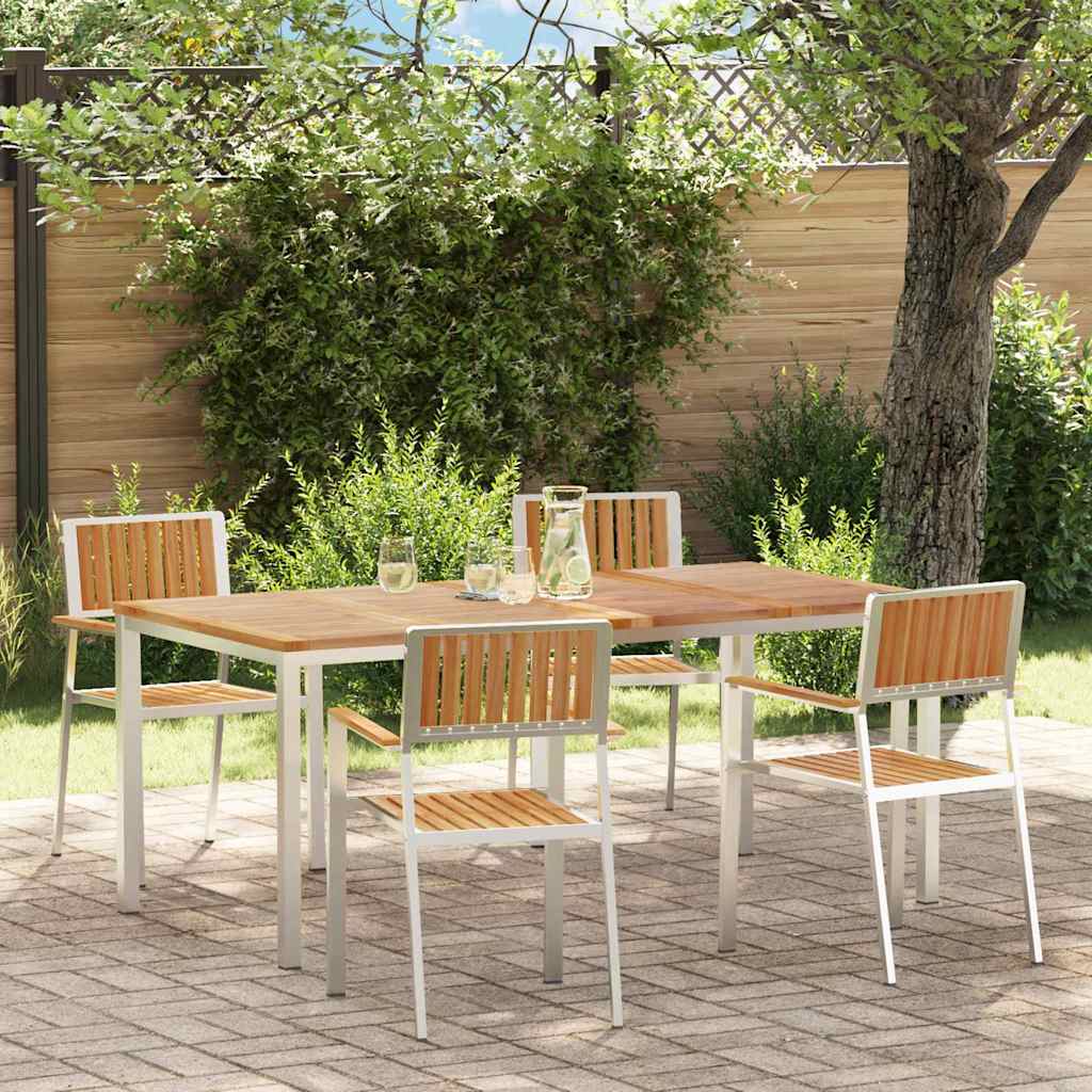 Vidaxl Ensemble De Repas Extérieur 5 Pcs