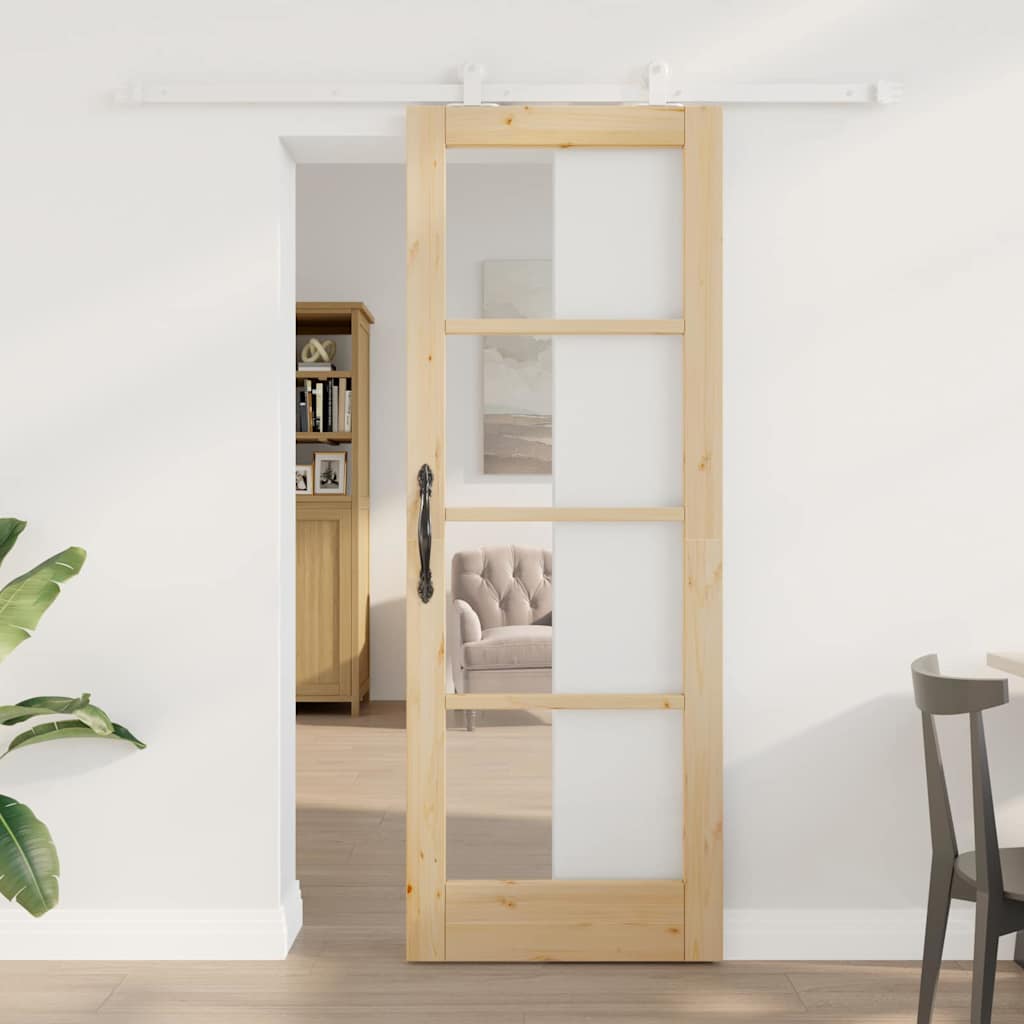 Vidaxl Porte Coulissante Orkdal Naturel 73,5 X 198,5 Cm