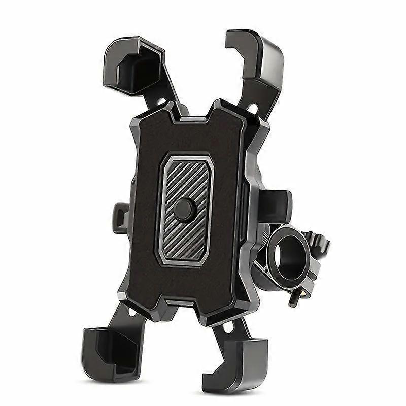 Support De Téléphone Réglable À 360° Pour Moto, Fixation Automatique Au Guidon Pour Vélos Électriques, Vélos Et Scooters, Système De Fixation Sécurisé À Quatre Griffes Anti-vibrations.