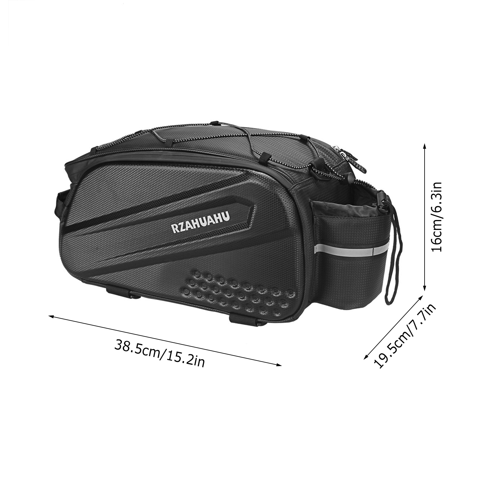 10l Multifunktionale Fahrrad-hinterradtasche, Wasserdicht, Gepäckträgertasche, Gepäckträgertasche, Handtasche, Schultertasche