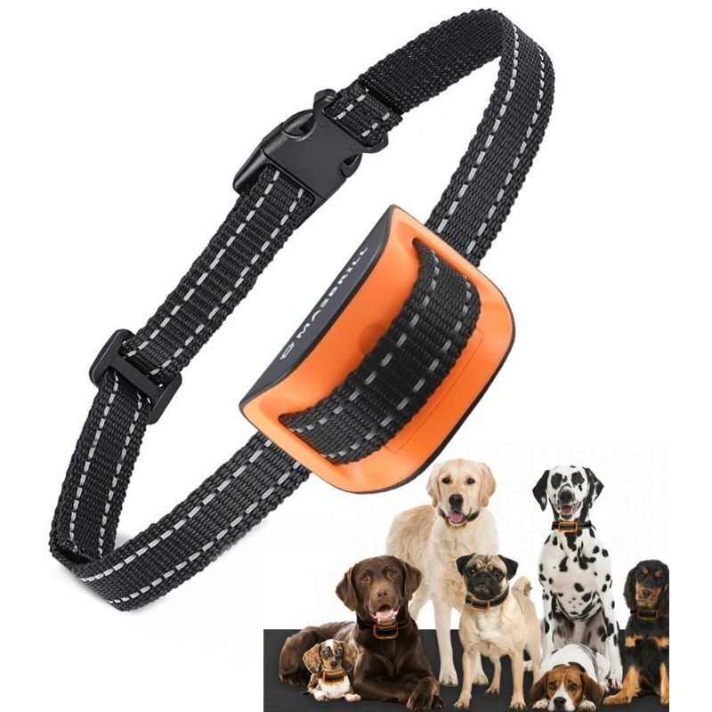 Verstellbares Antibellhalsband Für Hunde Von 3 Bis 54 Kg – 7 Empfindlichkeitsstufen – Wasserdicht – Für Drinnen Und Draußen Geeignet