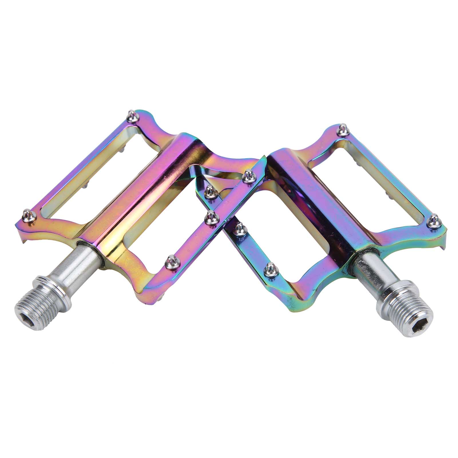 Stück Mountainbike-pedale, Rutschfeste, Leichte Plattformpedale Aus Aluminiumlegierung