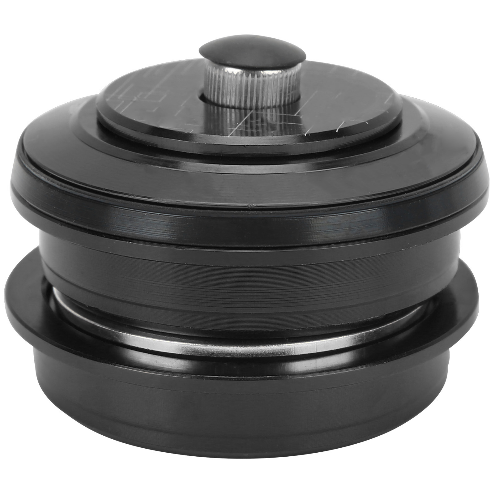 Mountainbike-vorderradgabel-steuersatz 44 Mm Ahead-steuersatz Aus Aluminiumlegierung, Schwarz