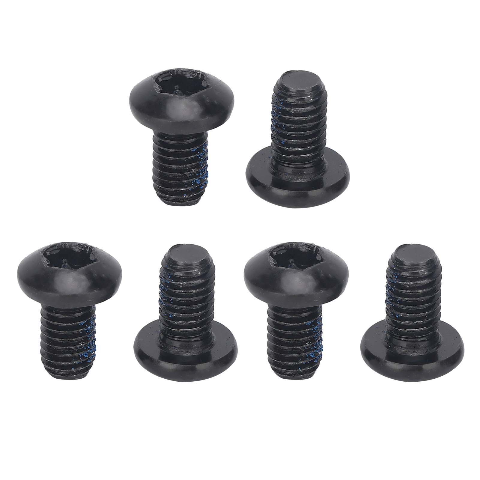 M5x10mm Mountainbike-bremsscheibenschraube Aus Titanstahl, Universelle T25-kopfschrauben, Schwarz