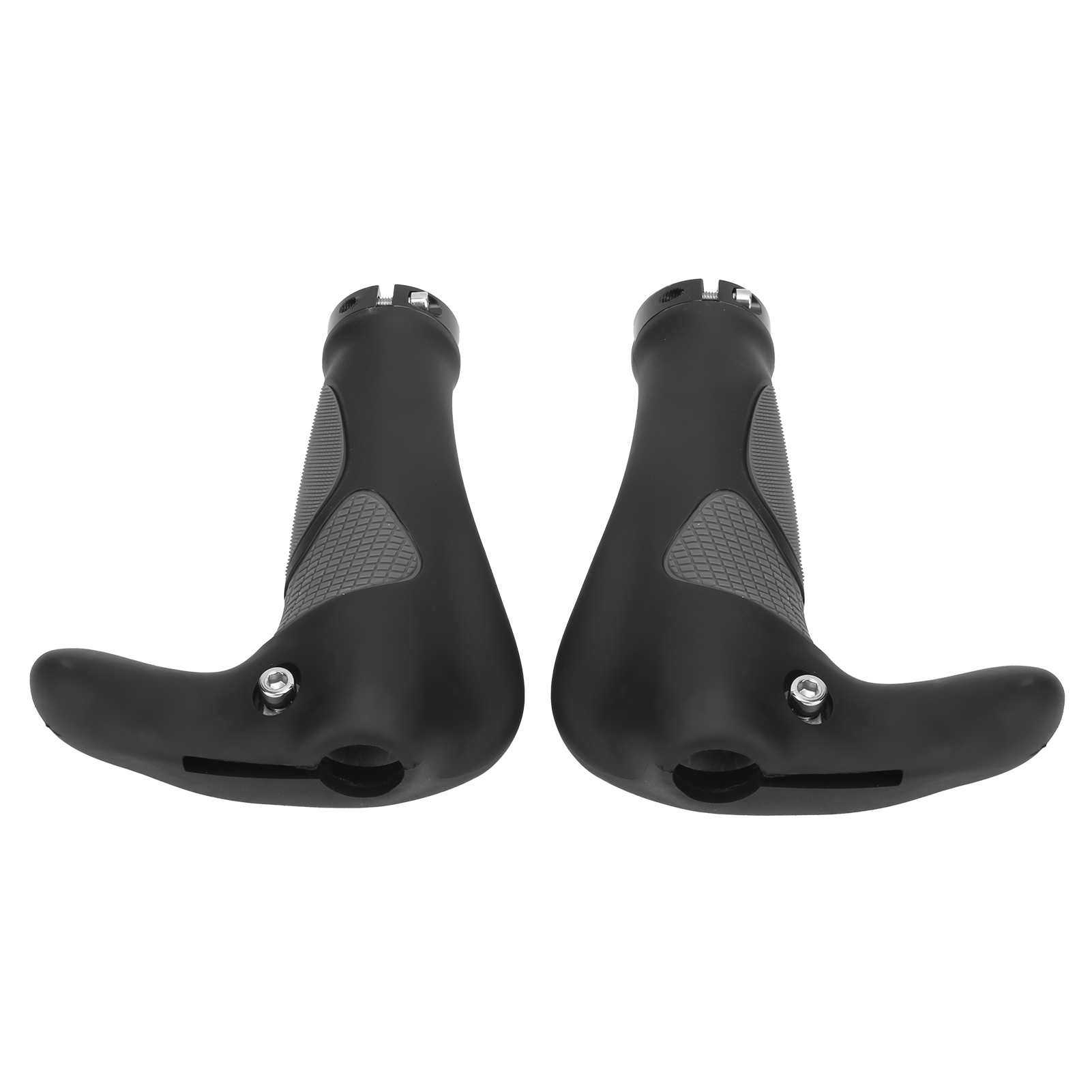 1 Paar Mountainbike-lenkerüberzüge, Rutschfeste Lenkergriffe, Gummigriffe Mit Hupe, Fahrradgriffe