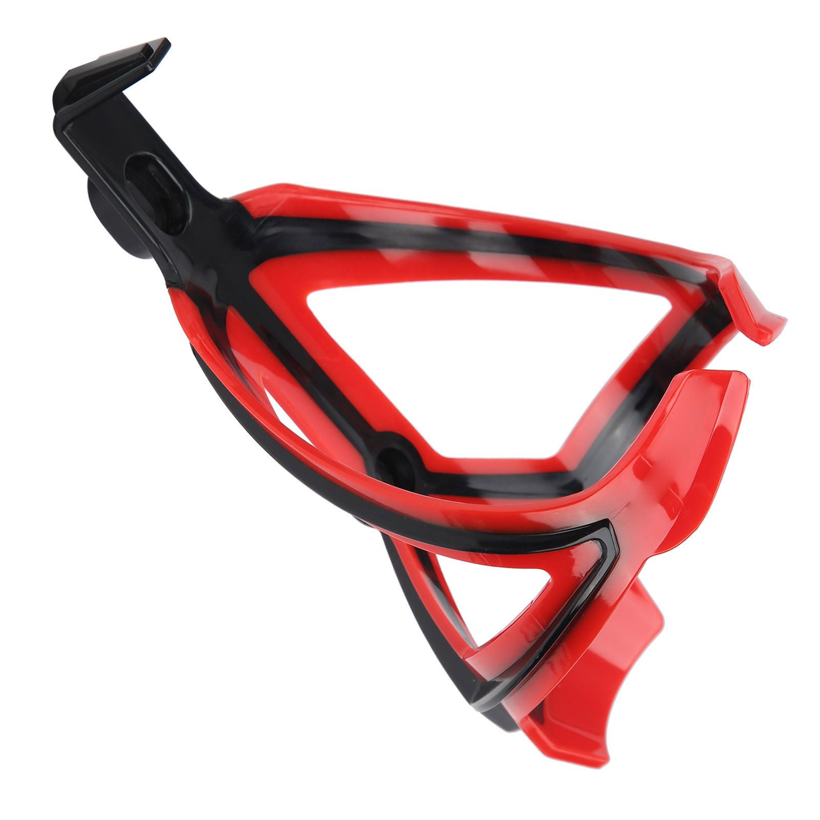 Rennrad-flaschenhalter, Stylischer Mountainbike-flaschenhalter, Fahrradzubehör (schwarz/rot)