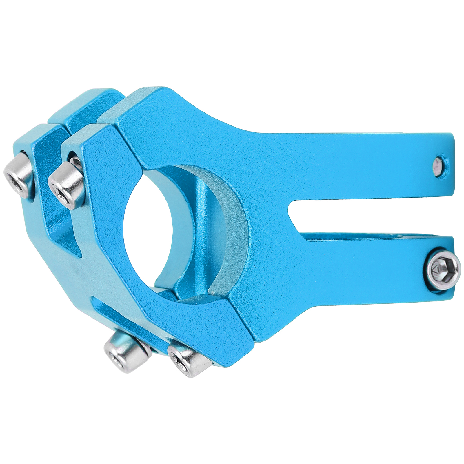Lunje 25,4 X 35 Mm Fahrradlenker, Kurzer Vorbau, Riser, Aluminiumlegierung, Hohlvorbau, Blau
