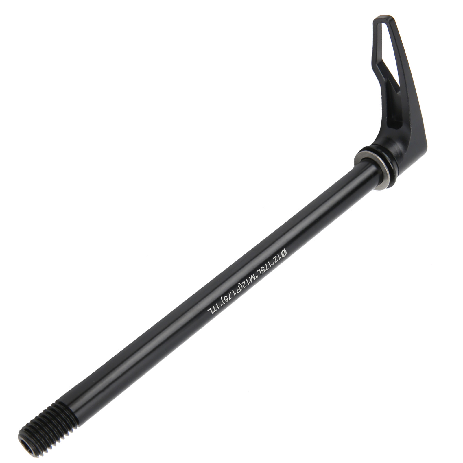 Ztto Rennrad-vorderradnabe, Mountainbike-zylindernabe, Aluminiumlegierung, Schnellspanner, 12x175lxm12(p1.75)x17l