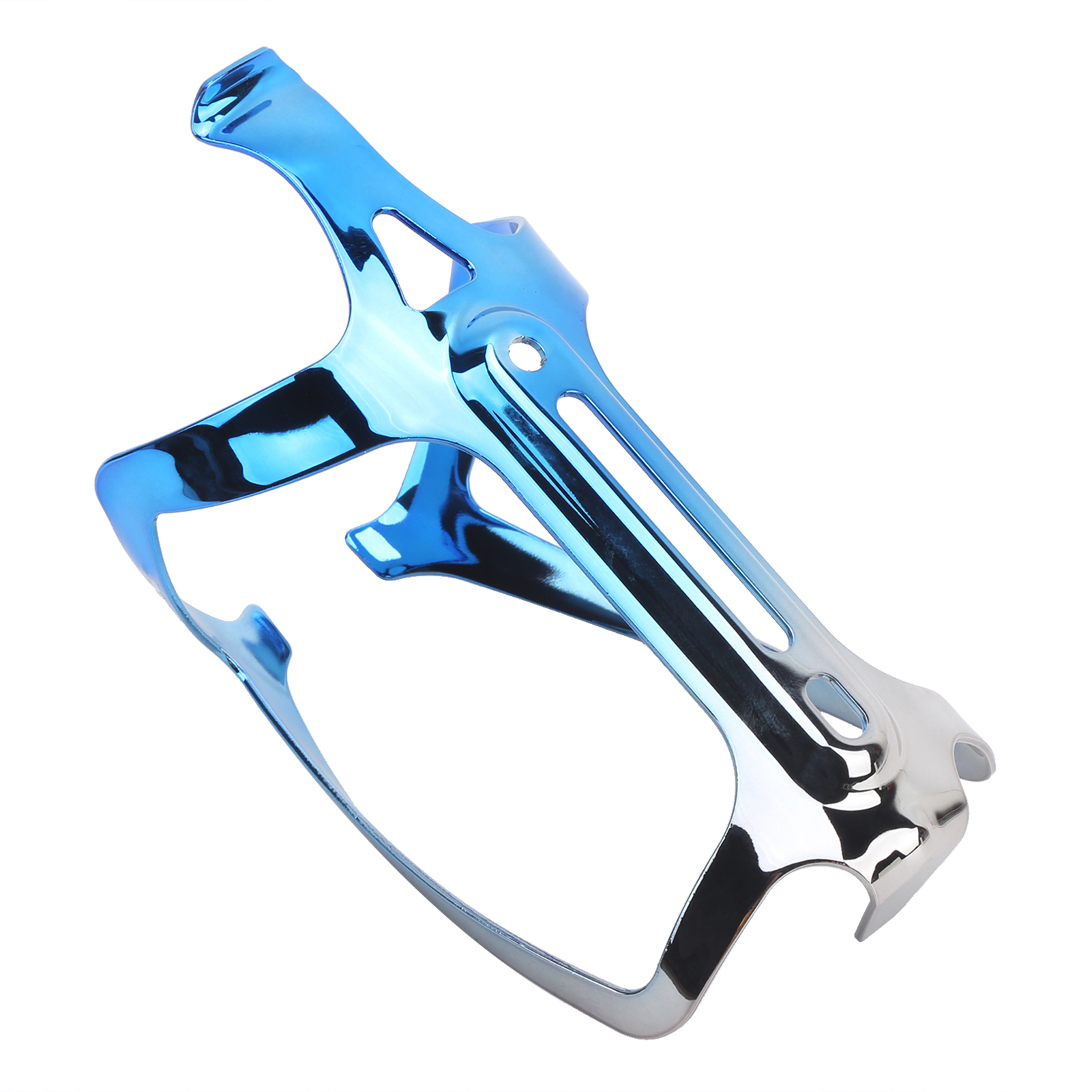 Flaschenhalter Aus Aluminiumlegierung Für Mountainbikes, Sichere Flaschenhalterung, Blau-grau