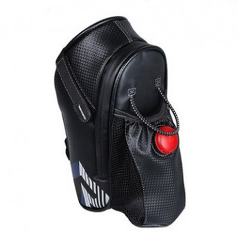 Fahrradsatteltasche Mit Flaschenhalter, Rücklicht, Staufach Unter Dem Sattel, Hecktasche, Fahrrad-hecktasche