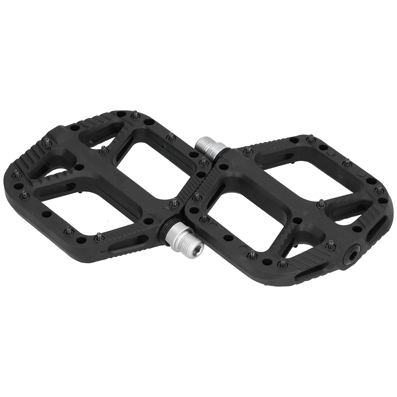 Fahrradpedale Aus Verstärktem Nylon, Breiter, Komfortabler Hochgeschwindigkeits-lager, Fahrradzubehör, Schwarz