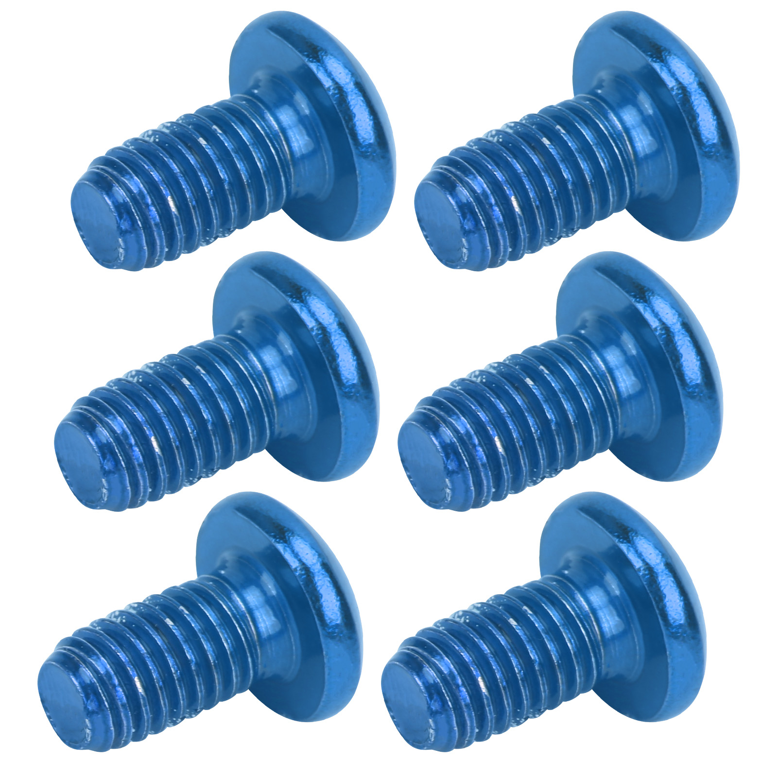 M5x10mm Mountainbike-bremsscheibenschraube Aus Titanstahl, Universelle T25-kopfschrauben, Blau