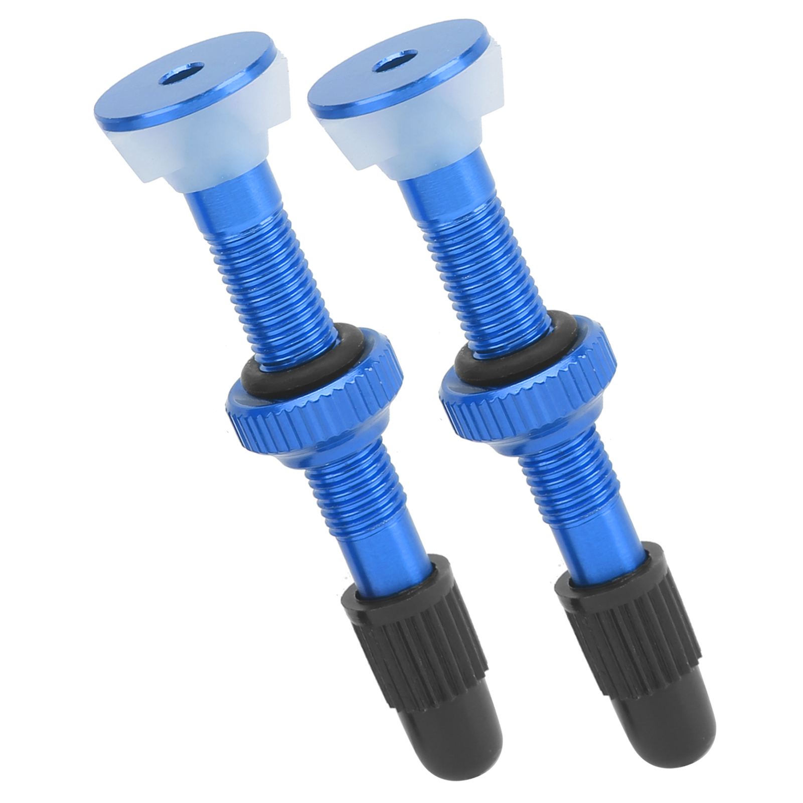 Paar Mountainbike-tubeless-ventilschaft, Presta-ventilverlängerung Aus Aluminium, Zubehör, Blau