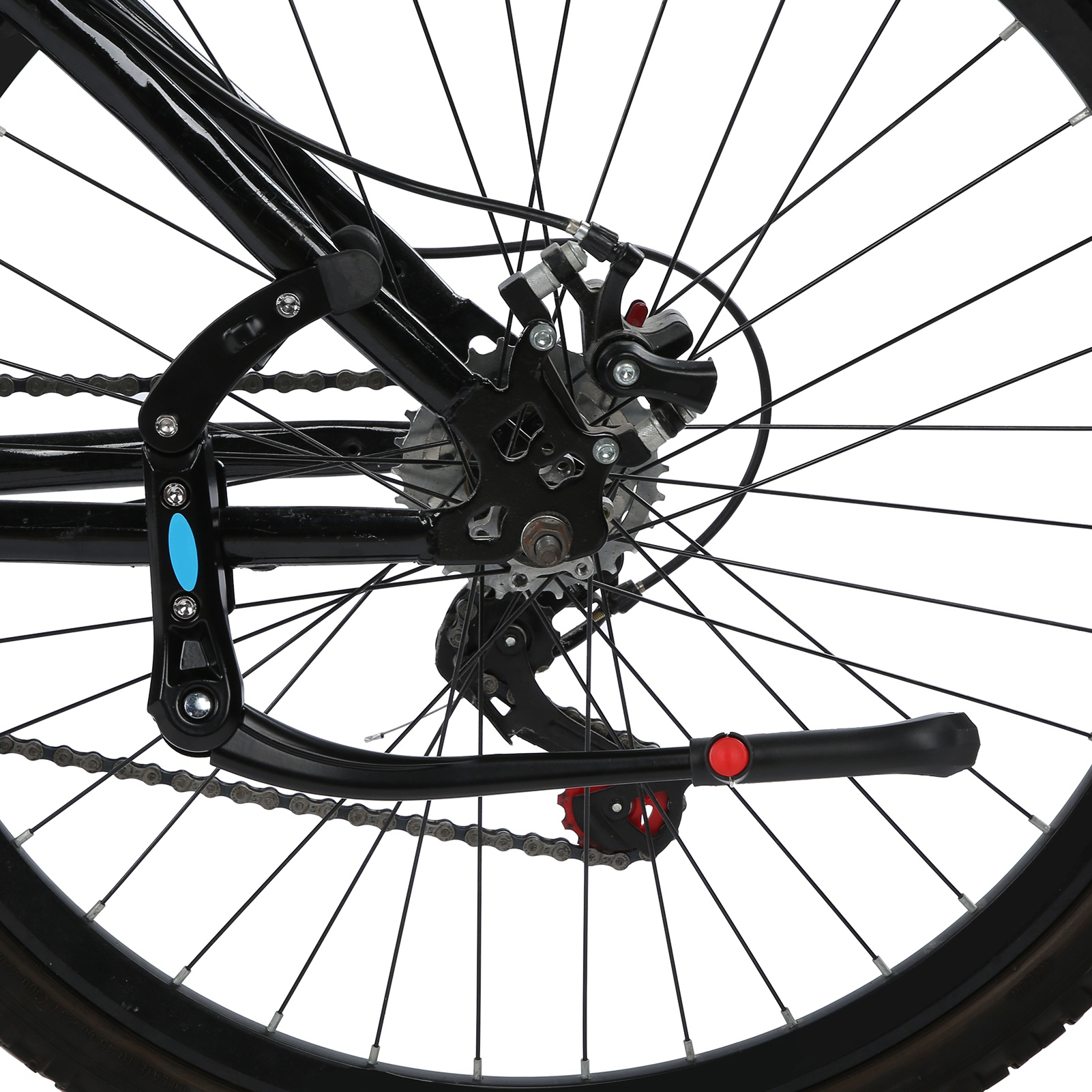 Verstellbarer Parkständer Für Mountainbikes, Fahrradfußstütze Aus Aluminiumlegierung