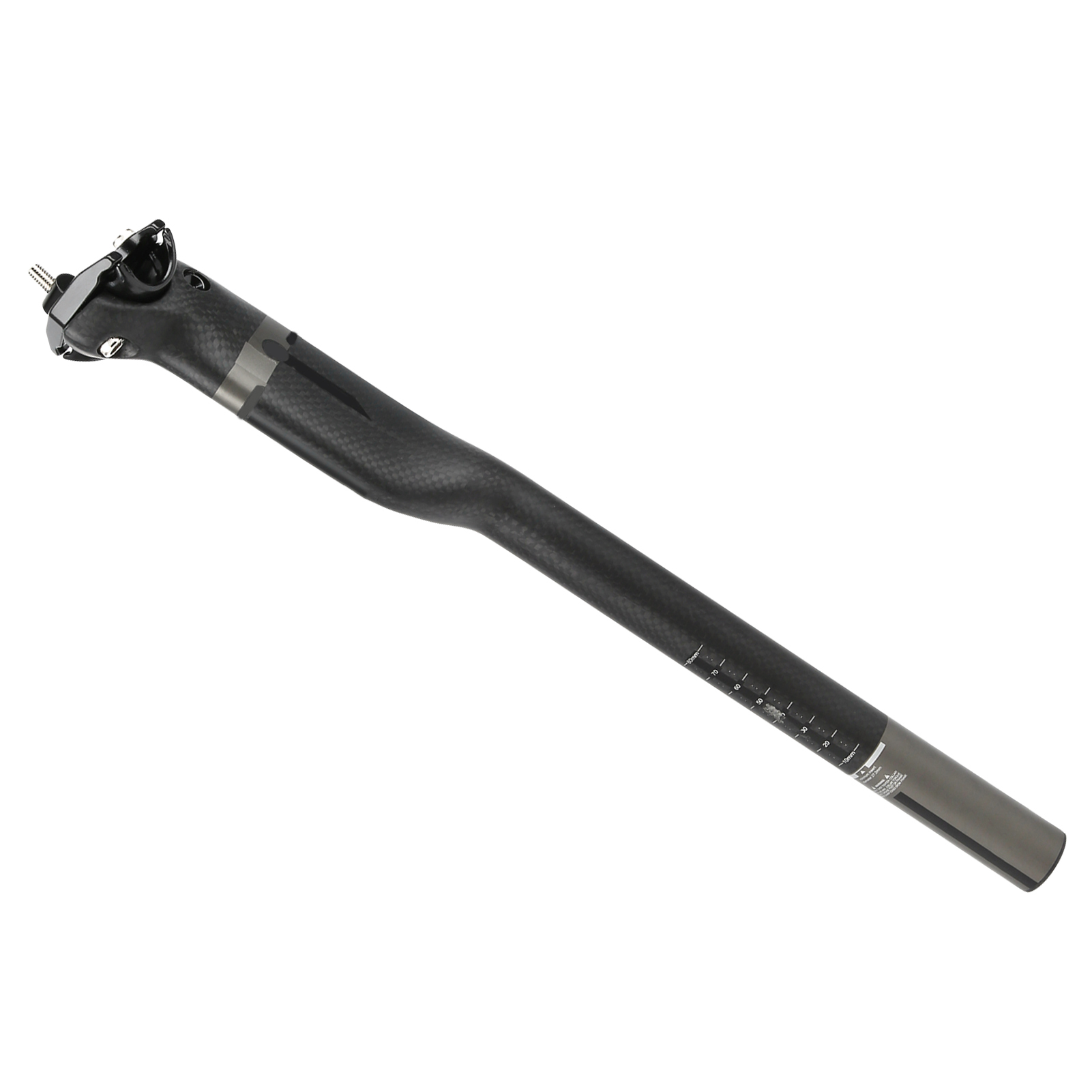 Fahrradsattelstütze Aus Carbonfaser, 27,2 X 400 Mm, Faltbar, Für Rennräder Und Mountainbikes.