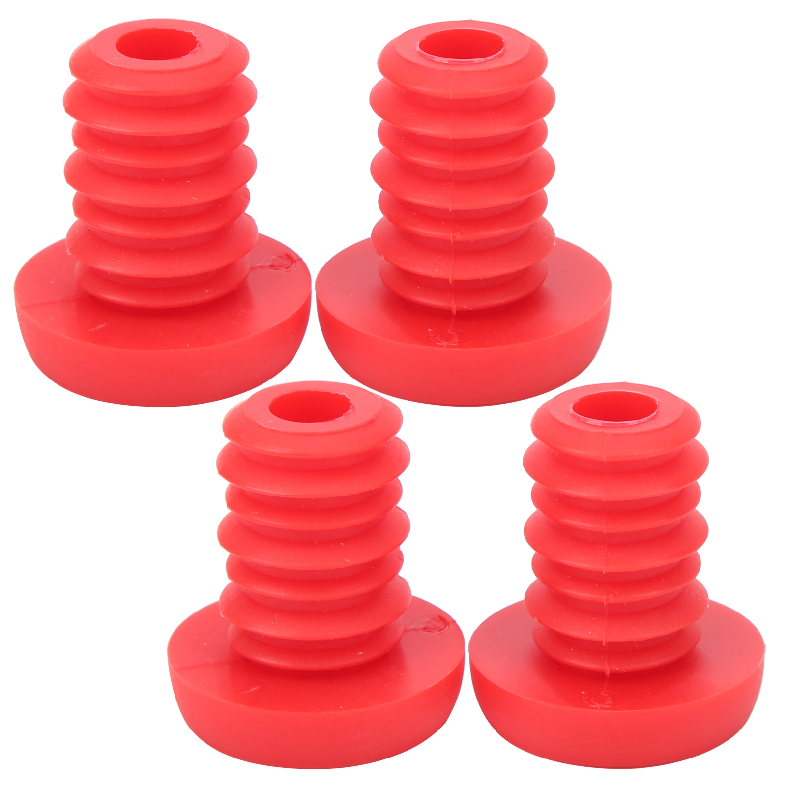 Ztto Lenkergriffe, Schraublenkerenden, Polyestergummi, Fahrradzubehör, Rot