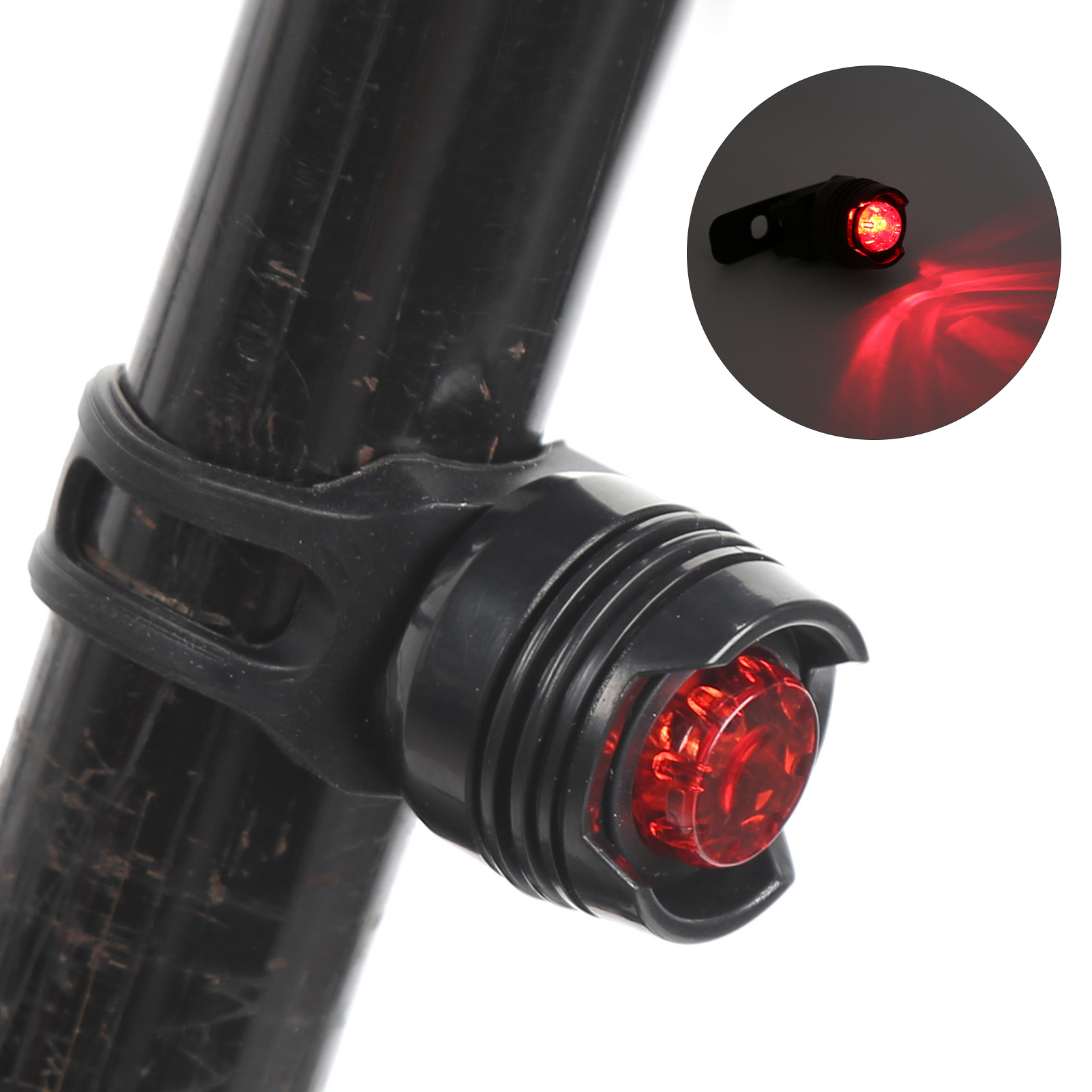 Wasserdichte, Wiederaufladbare Led-fahrradlampe, Taschenlampe Für Nacht- Und Outdoor-fahrten