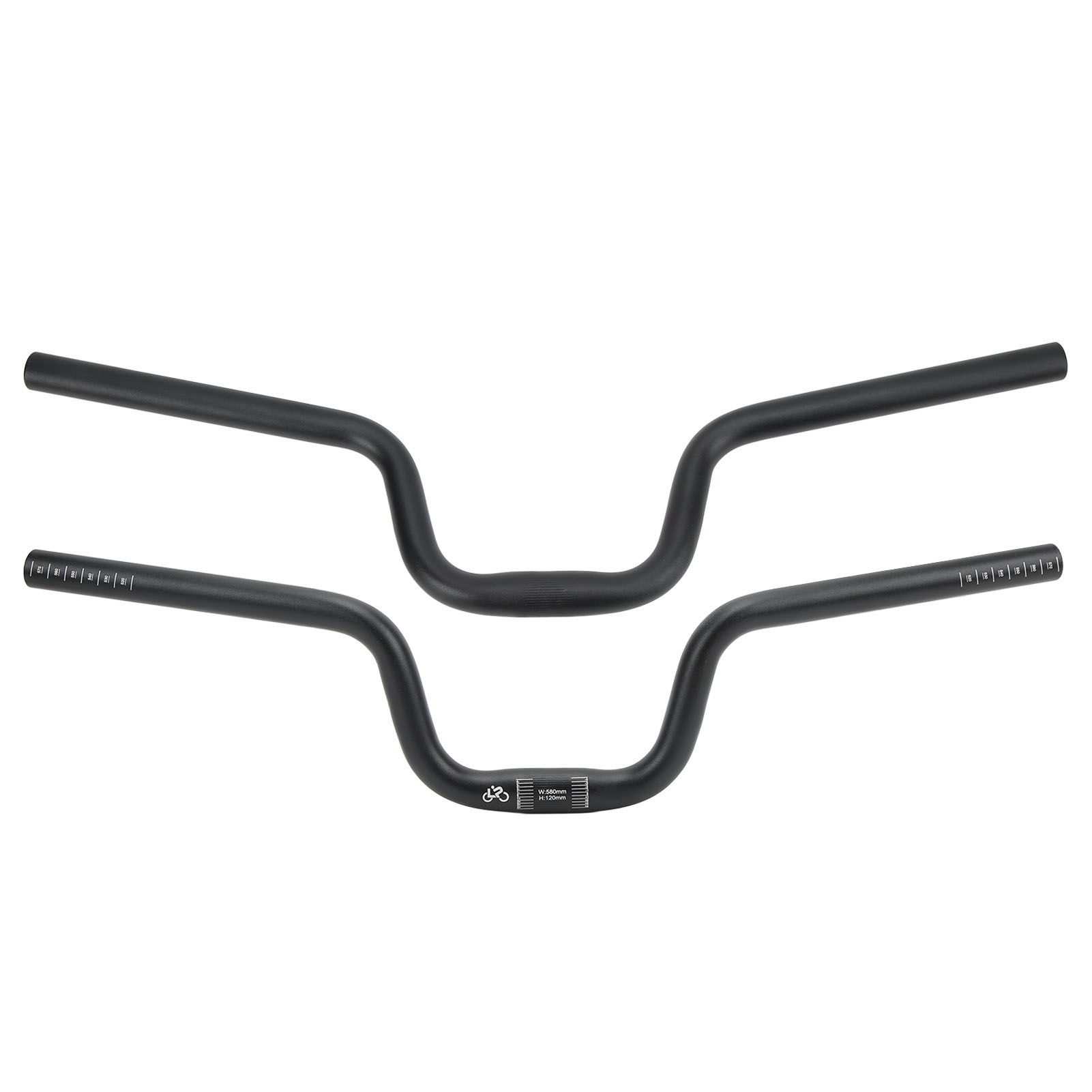Lp Litepro Lenkererhöhung Aus Aluminiumlegierung Für Brompton-fahrräder, Schwarz, 120 Mm / 4,7 Zoll