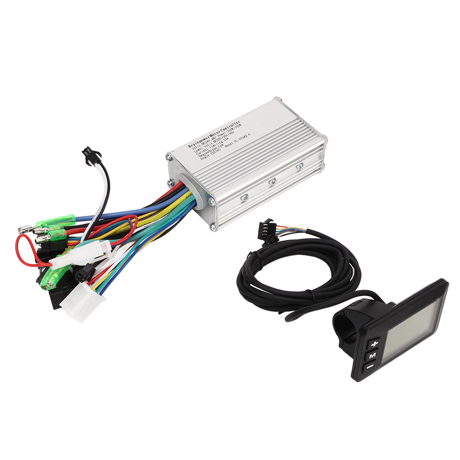 Steuerungssatz Für E-bikes, Bürstenloser Motorcontroller Für E-bikes, Lcd-bildschirm-set, 24–48 V, 250 W, 350 W