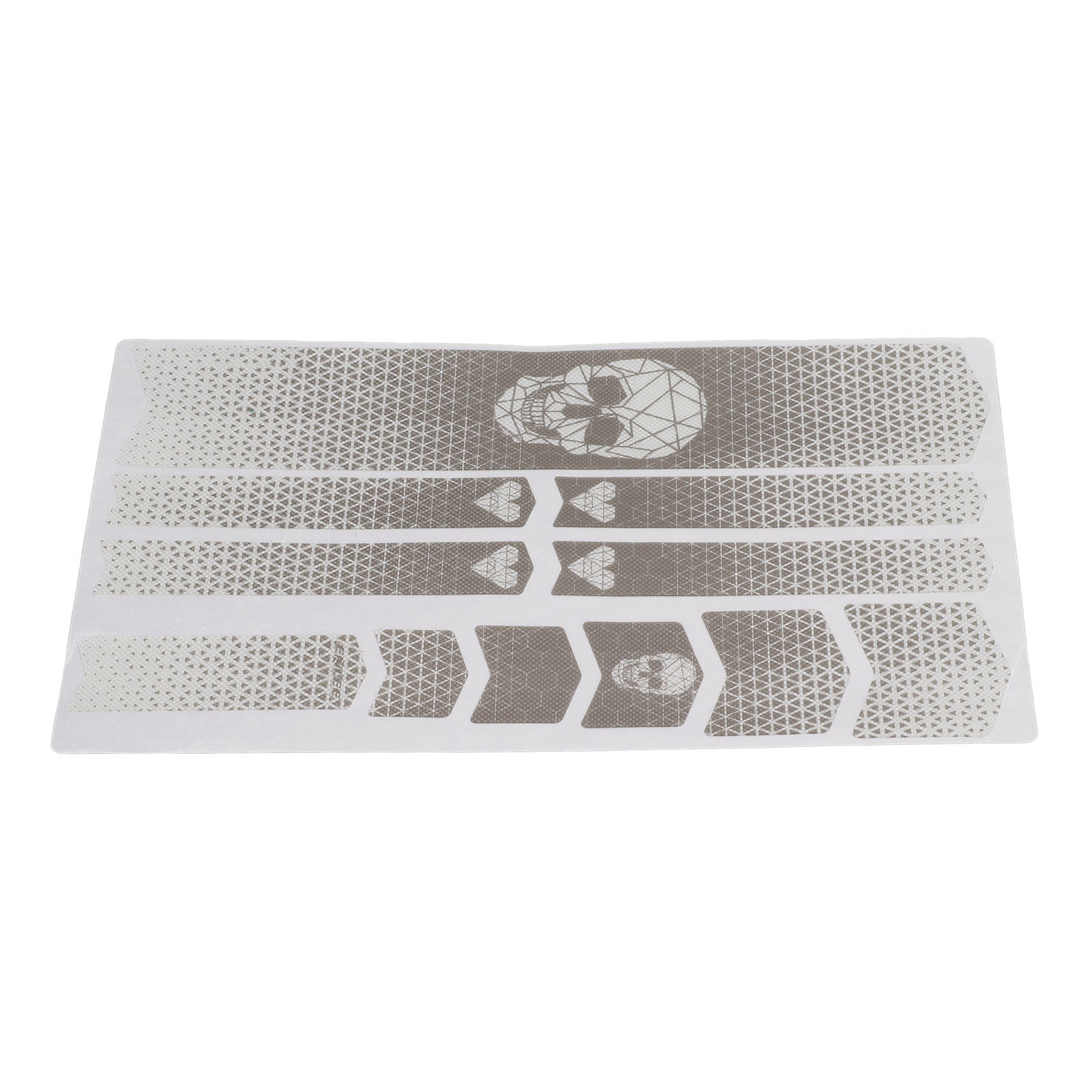 Dickes, Farbechtes, Dekoratives Pvc-rahmenband Für Mountainbikes Und Rennräder, Totenkopfmuster